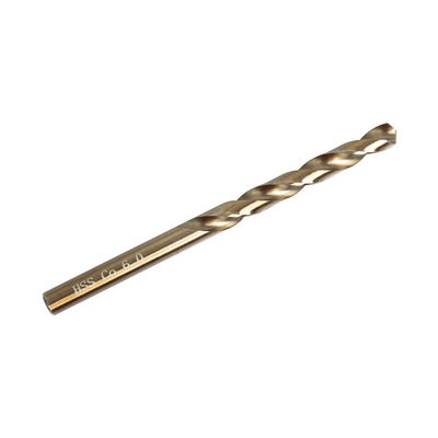 چرخ حفاری فلزی Din338 سمت چپ تیتانیوم Hss Twist